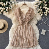 Julie Sequin Dress - Label Frenesi Fashion